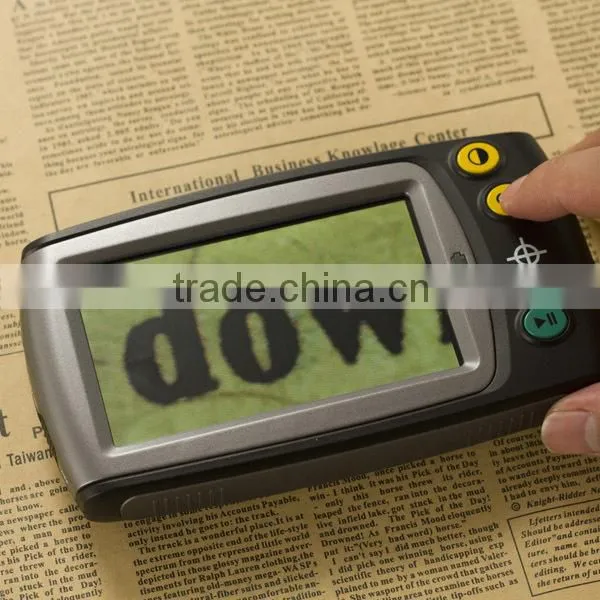 4.3 Inch Handheld USB Digital Magnifier with Stand In 7 Background Colors, OEM Support