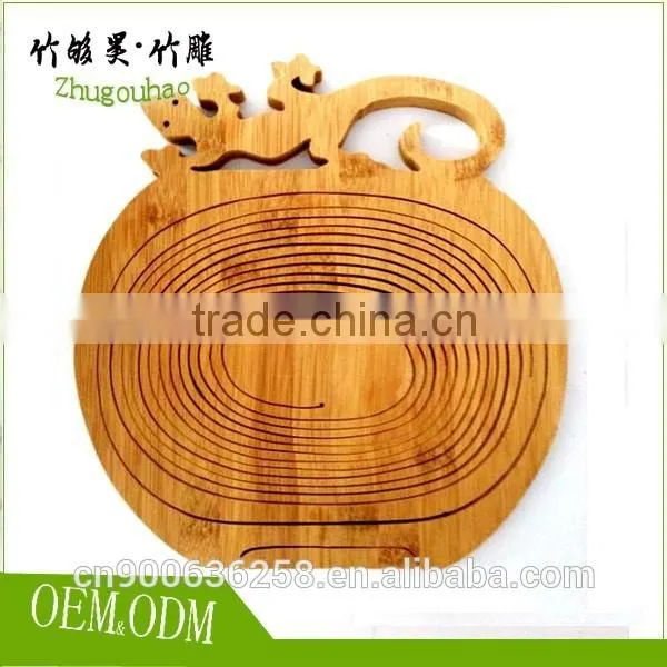 Bamboo Made Fruit Basket/korean Basket Model No: GB9001 photo-5