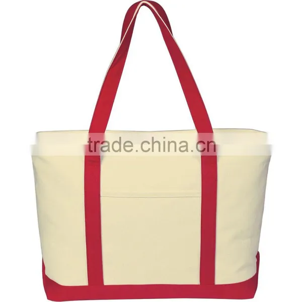 Large Heavy Cotton Beach Bag photo-4