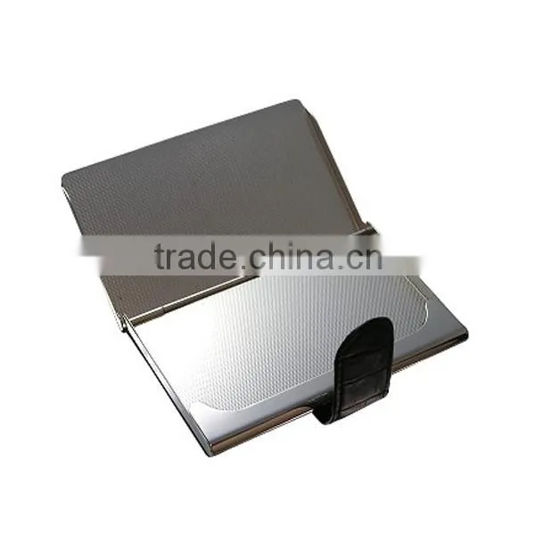 Fashion Business Credit Card Holder Bags Leather Strap Buckle Bank Card Case ID Holders Card Wallets