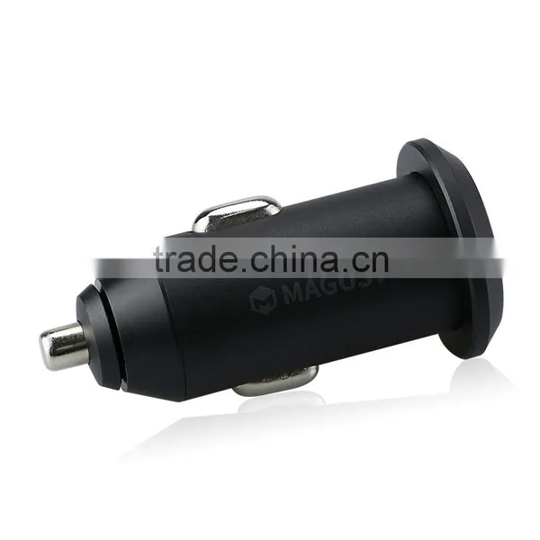 Quick Charge 3.0 Car Charger With Aluminum Alloy Black photo-2