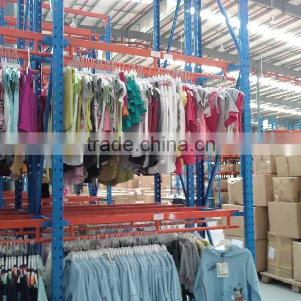 The Warehouse Steel Clothes Racking Used in the Production and Warehouse Areas photo-4