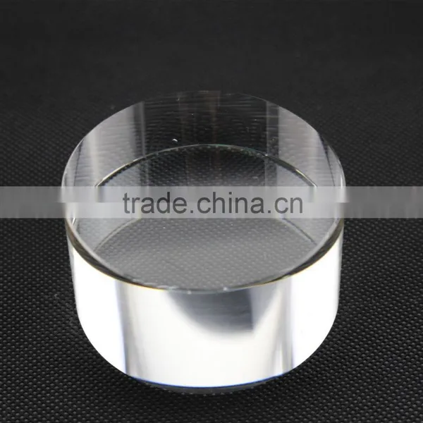 High Quality Round Shape Crystal Blank Block photo-3