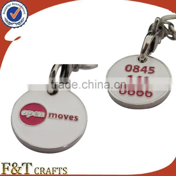 Custom Made Trolley Coin for Singapore/promotional High Quality Trolley Coin/custom Trolley Coin Keyring
