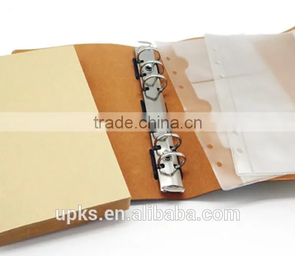 Gift Notebook H-002 PU DIY Notepad (A6) / 4 Design Vintage Notebook photo-6