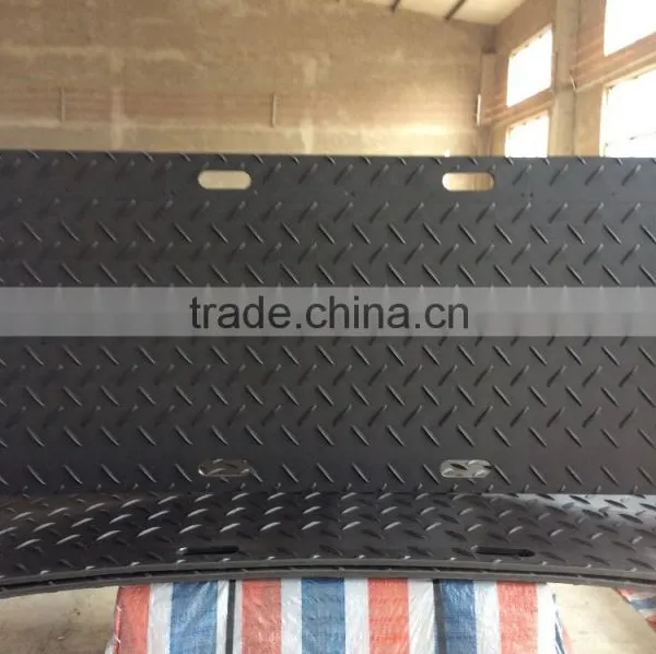 Very Durable HDPE Ground Protection Plastic Mat 20mm Thick Plastic Board photo-2