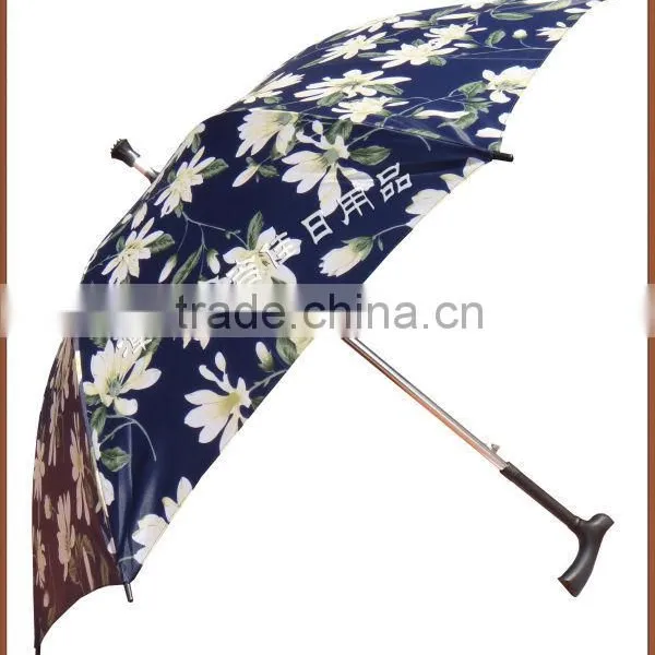 For Old Man Walking Stick Umbrella photo-3