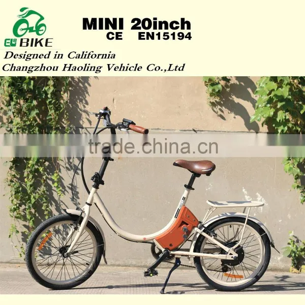 Mini, 20" Wheels High Speed Electric City Folding Bike
