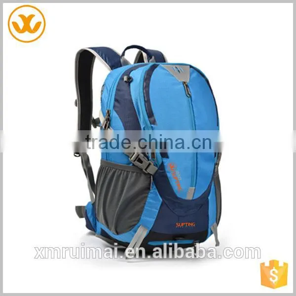 Outdoor bicycle backpack basic model cool blue hiking rucksack