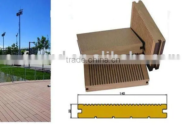 YC-WPC13 Waterproof Wood Flooring,garden Decking,outdoor Decking