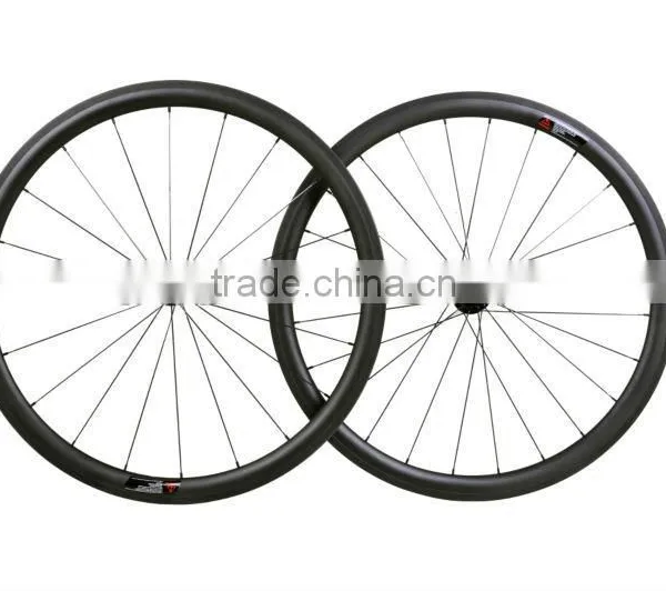Carbon Bike Wheels Super Light 38mm Tubular Full Carbon Wheels, 700C Tubular Road Carbon Wheel 38mm Wheelset