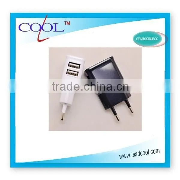 China Market 5v2a Dual Usb Charger for Iphone 5 photo-3
