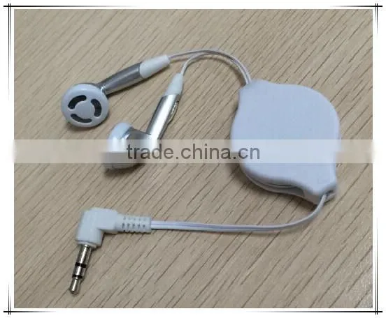 Wholesale Price&good Promotion Earphone With Retractable Cord photo-3
