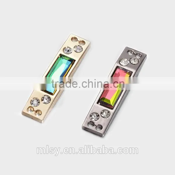 Crystal Metal Label Designer Metal Labels for Handbags Labels for Plastic Bags photo-2