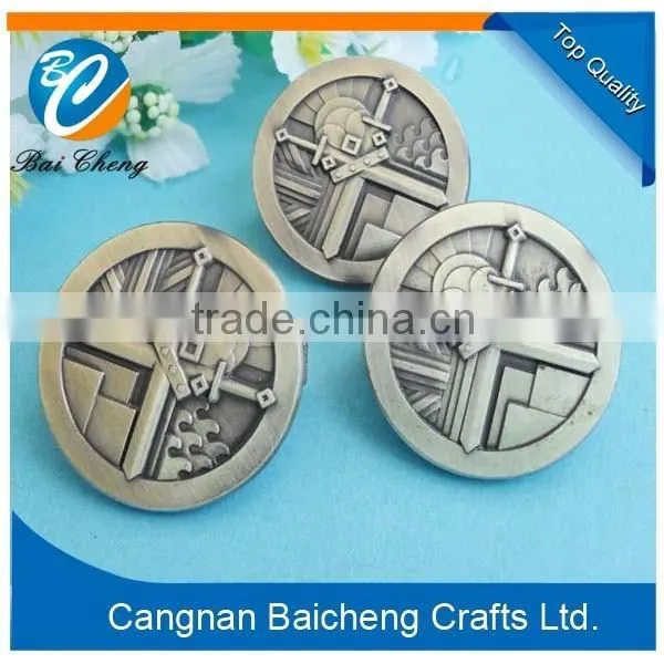 Custom Make Round Plate Emblem/badge With Various Shapes photo-2