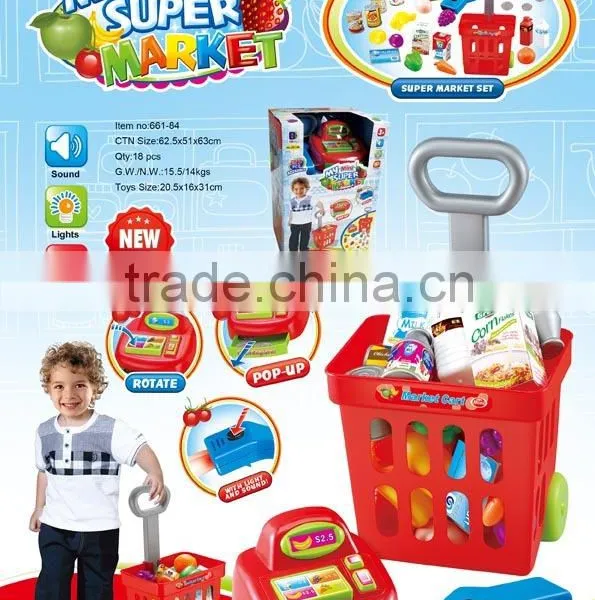 Educational Toys Mini Supermarket Set With Light and Sound