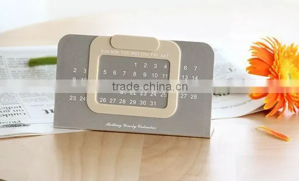 New Stationary Products on China Market Desktop Rectangle Paper-extracting Rolling Wholesale Calendar Printing photo-6