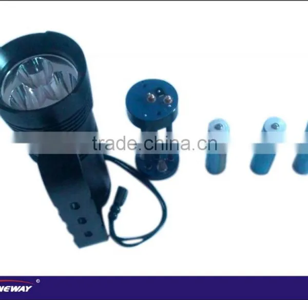 the Most Popular Powerful Diving Torch,3LEDS XML,30W,3500LUMEN,IP68 Waterproof photo-3