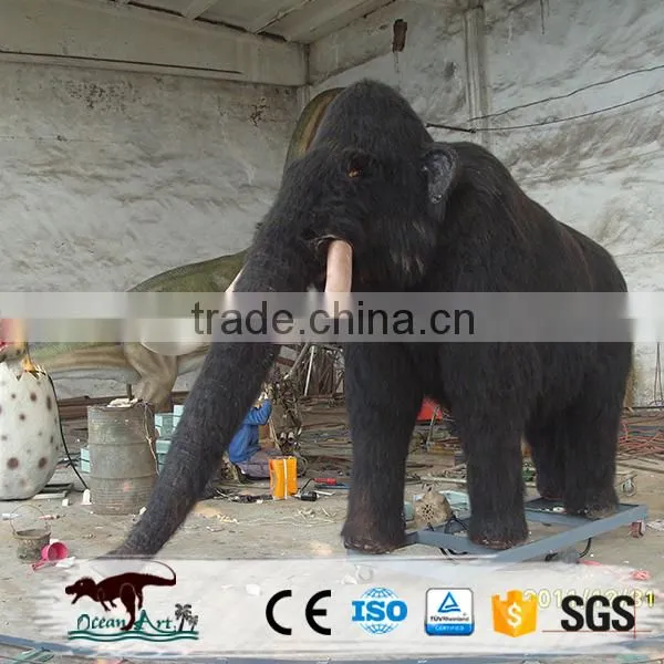 OA3020 Museum Life Size Artificial Animatronic Mammoth photo-4