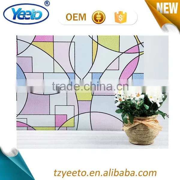 Color Printing PVC Window Self Adhesive Film photo-2