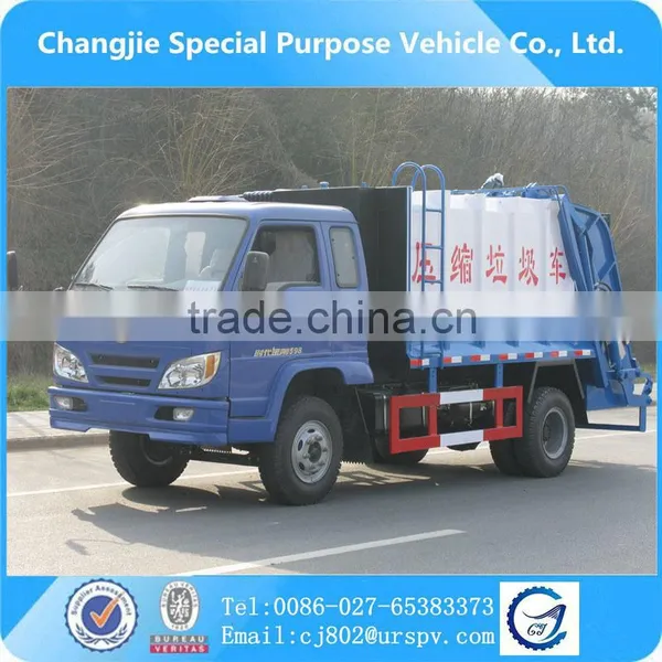 Foton 4*2 garbage compactor truck for sale