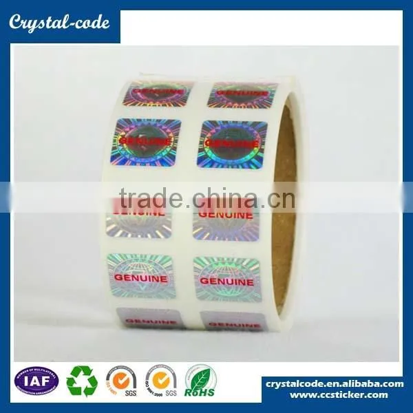 High Quality Customized 3d PET Hologram Sticker photo-2