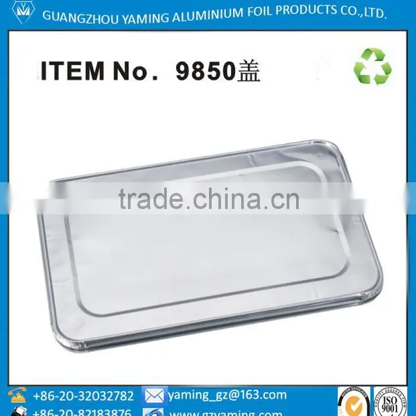 China Manufacturer Full Size Aluminium Foil Steam Table Pan Cookie Sheet Pan With Lid photo-2