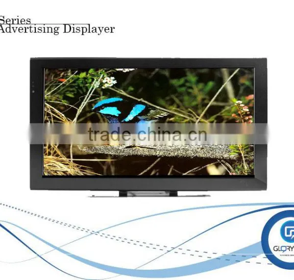 22 Inch Indoor Application TFT LCD Digital Signage Player With Acrylic Glass Protection Layer