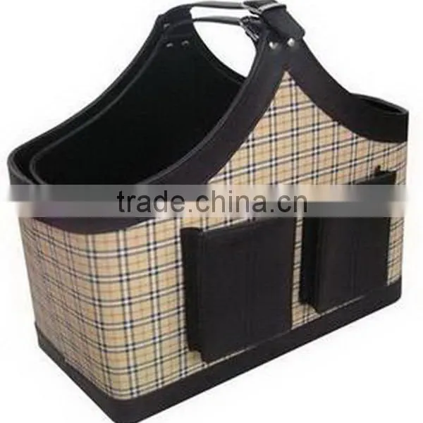 Modern Stylish Leather House Storage Basket photo-3