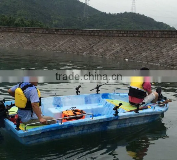 NEW Updated Plastic Big Fishing Kayak for 6people photo-3