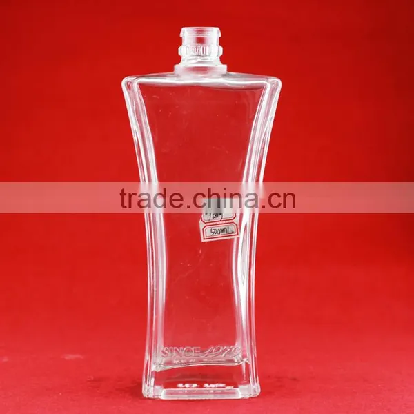 Good Quality Vase Shape Wine Bottles Opal White Bottles 750ml Transparent Glass Bottles photo-6