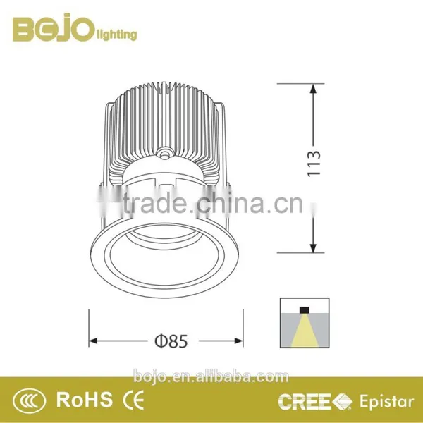 China Top Selling Spot Led Lights Round Led Spot Light 6w 9w 13w photo-4