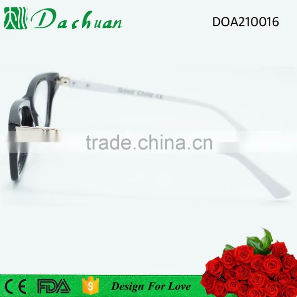 2016 Fashion Design Handmade Acetate Glasses Material New Model Italian Eyewear Brands Optical Glasses Spectacle Frame photo-3