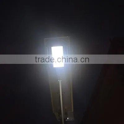 High Power 80W LED 100W PV All in One Integrated Solar Street Lights photo-3