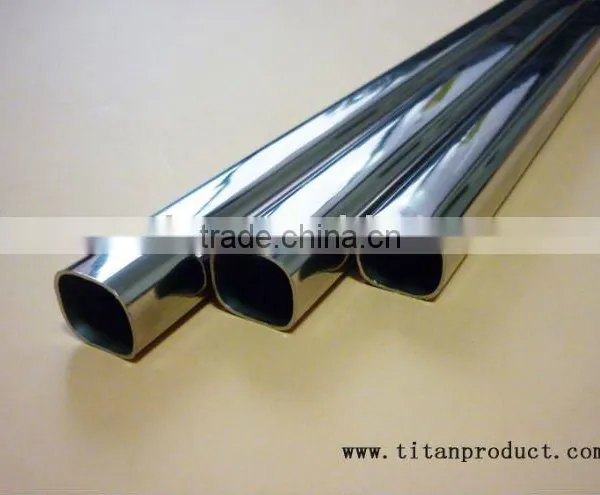 Seamless Gr9 Titanium Rectangular Tube