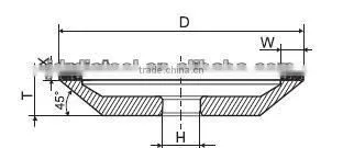 12 A2-45 Grinding Wheel for Carbide Saw Blade,diamond Grinding Wheel for Carbide,grinding Tool photo-2