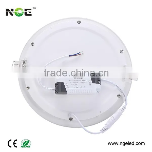 Warm White/cold White Low Price Dimmable Ceiling 12w Round Led Panel Light photo-3