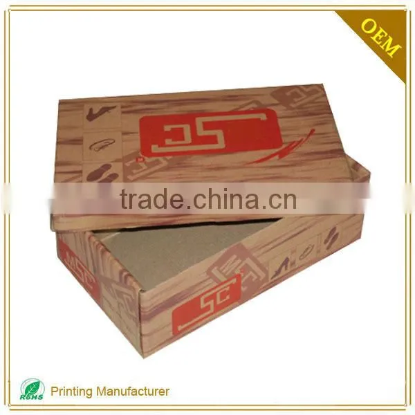 Created Top Quality Tissue Paper Meal Shoe Box In Packaging Boxes photo-6