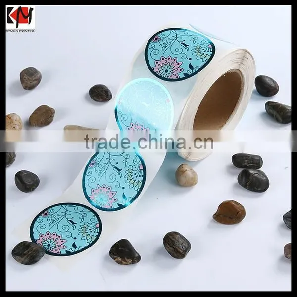 Adhesive Label Waterproof Round Label Printer Sticker photo-2