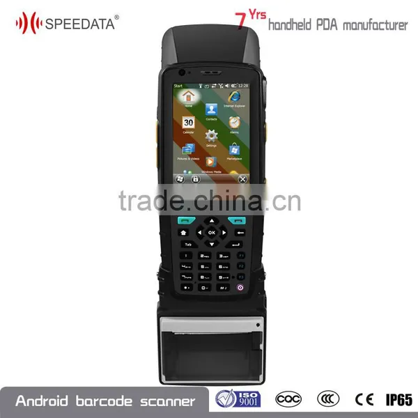 IP65 win mobile or Android PDA with barcode/frid/printer 3.5 inch Mobile Industrial pda