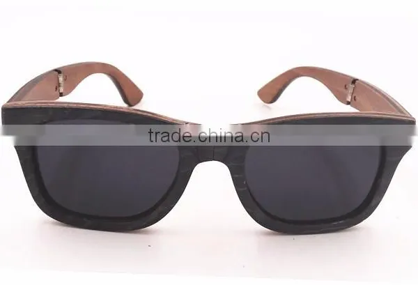 Foldable Wood Sunglasses