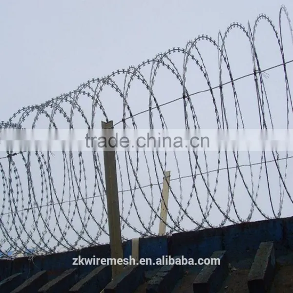 High Quality Razor Wire CBT-65 Stainless Steel Razor Barbed Wire Factory photo-6