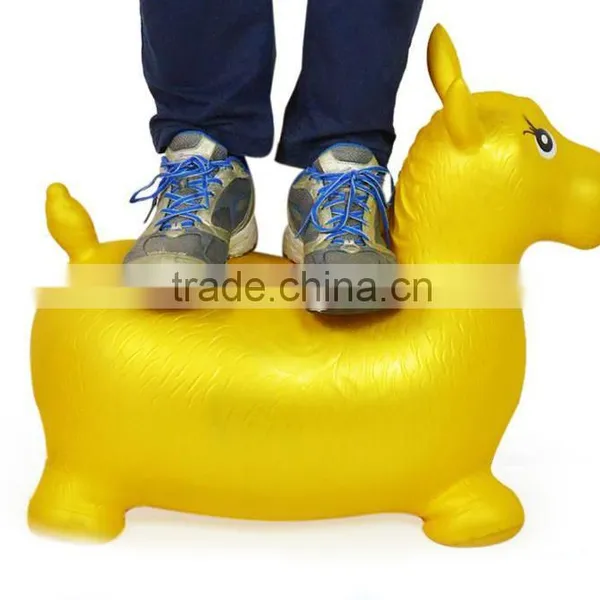 Child Animal Inflatable Toy Jumping Horse With Non-toxic PVC Material photo-6
