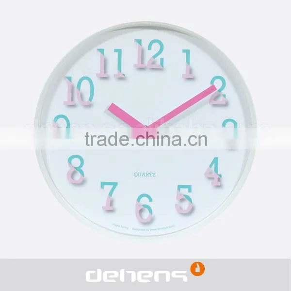 DEHENG 10 Inch Plastic Clock for Promoption photo-2
