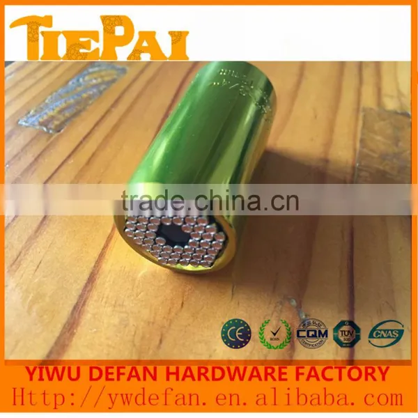 Gator Grip 7-19mm Multi-function Hand Tools Golden Colorful Universal Socket Repair Tools Gator Grip Universal Socket photo-5