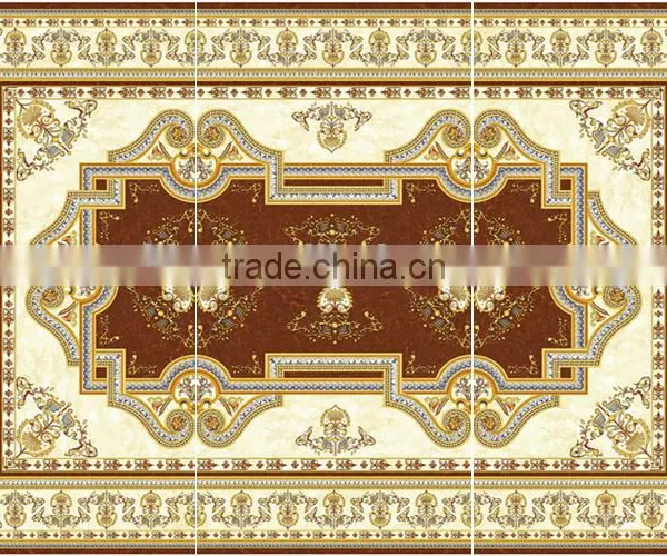 Living Room Ceramic Carpet Tile Polished Porcelain Carpet Floor Tiles photo-2