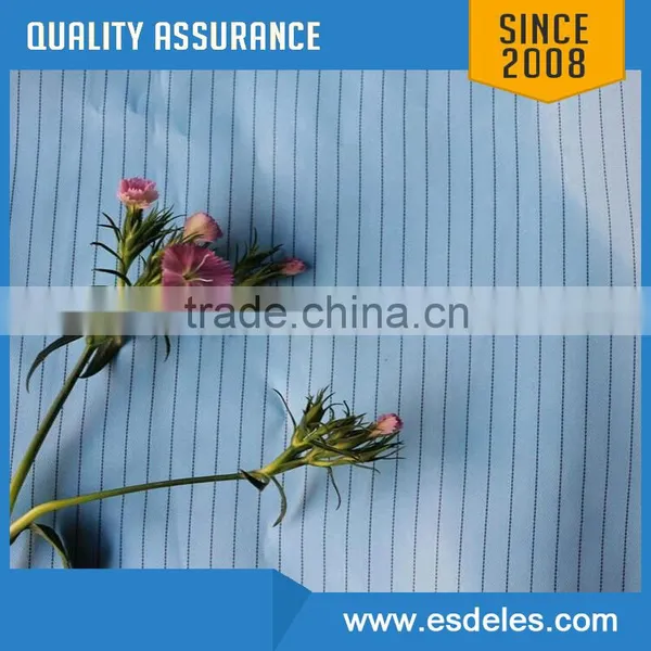 on Stock Antistatic 99% Polyester Fabric photo-4