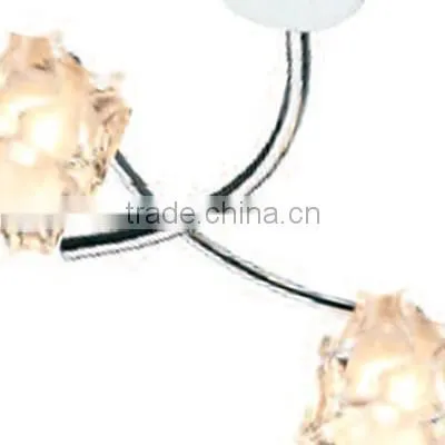 Light Fixture With Glass Shade E14 Modern Ceiling Lighting photo-6