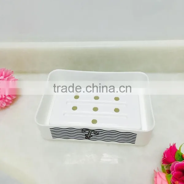 White Platsic Cheap Promotional Soap Dish photo-2