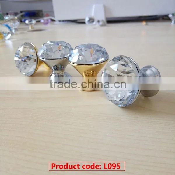 MAIN PRODUCT Simple Design Drawer Cystal Knobs Handle 2016